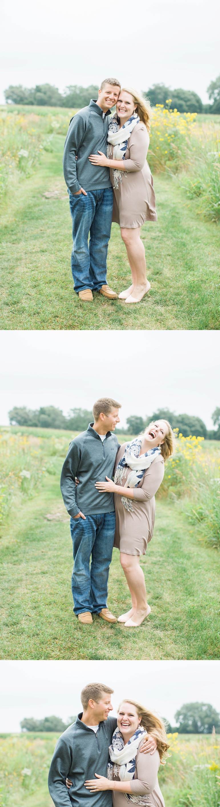 Pope Farm Conservancy Madison WI Engagement Photos