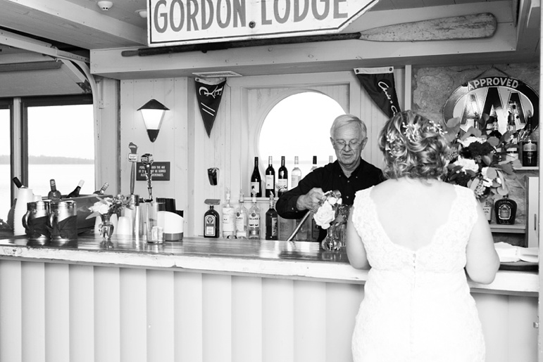 Door County WI Small Wedding, Gordon Lodge in Bailey's Harbor, Wisconsin Elopements