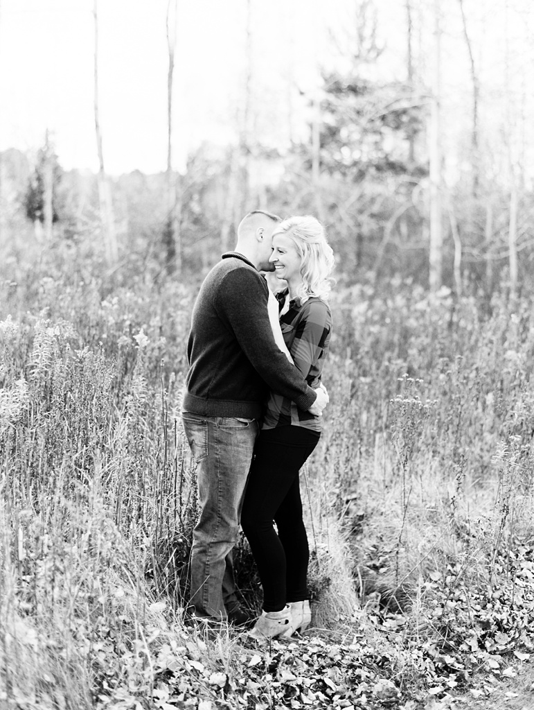 Manitowoc WI Engagement Photographer, Wisconsin Fall Engagement Photos 