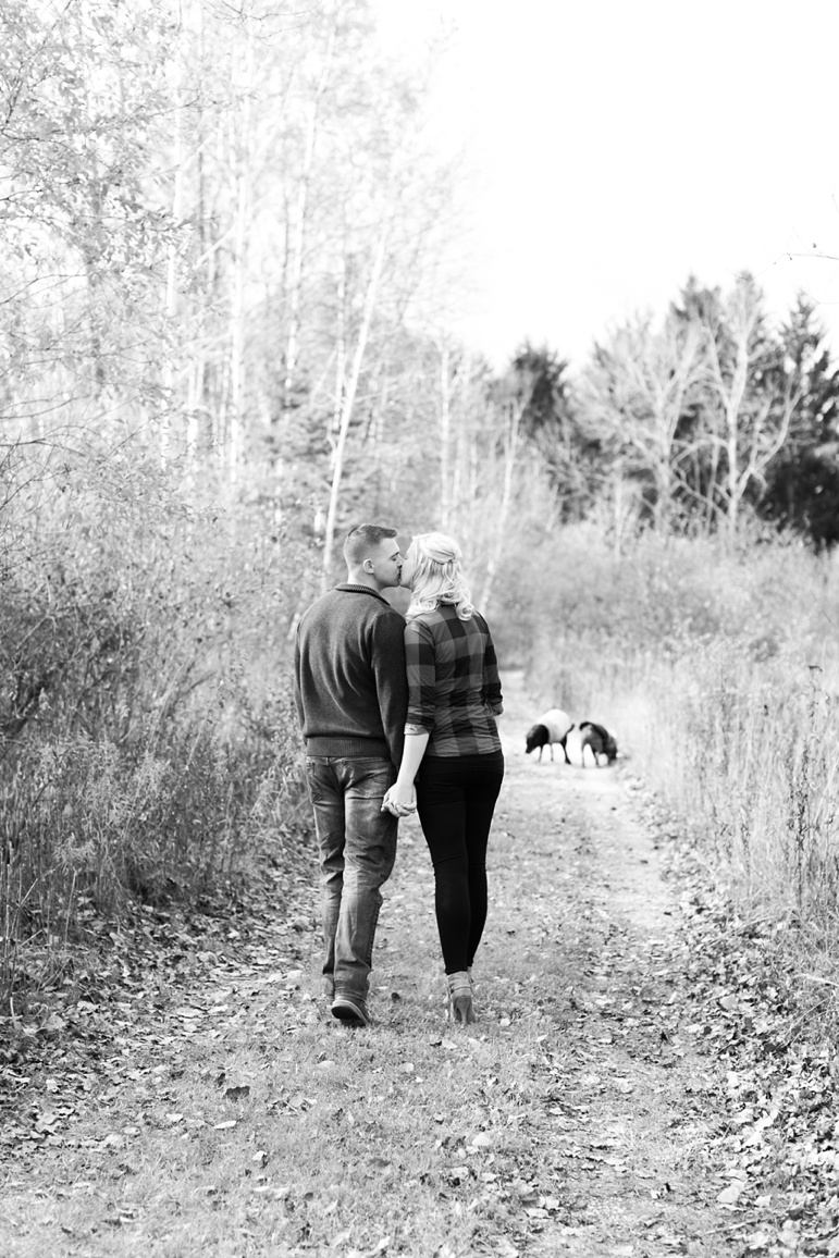 Manitowoc WI Engagement Photographer, Wisconsin Fall Engagement Photos 