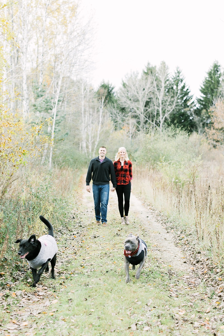 Manitowoc WI Engagement Photographer, Wisconsin Fall Engagement Photos 