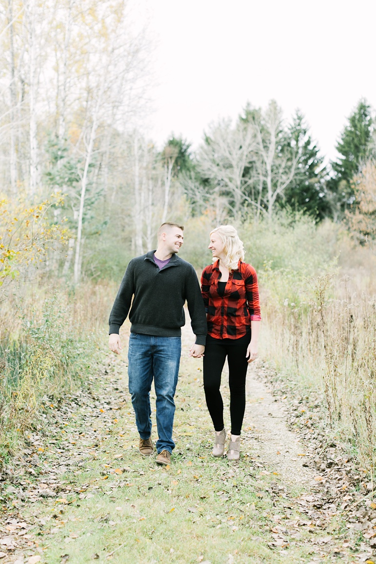 Manitowoc WI Engagement Photographer, Wisconsin Fall Engagement Photos 