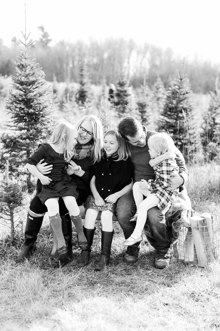 Tree Farm Family Photos Green Bay WI