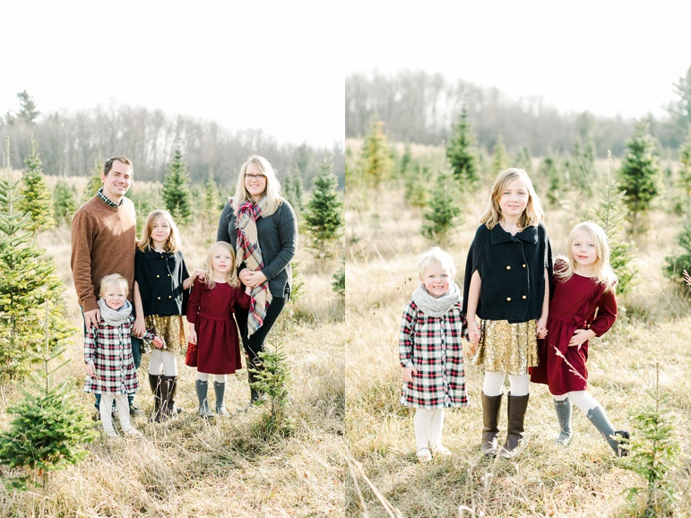 Tree Farm Family Photos Green Bay WI 