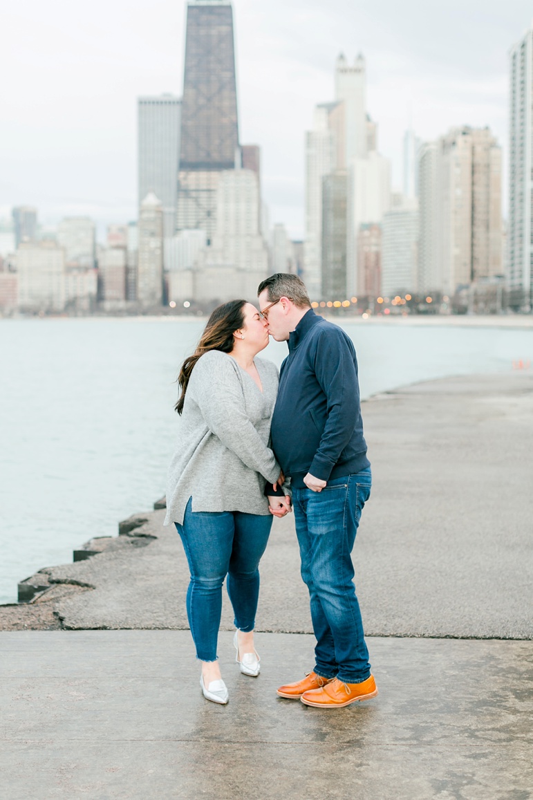 Chicago Wedding Photographer | North Ave Beach Engagement Photos