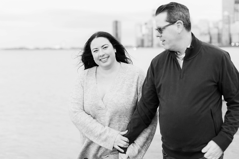 Chicago Wedding Photographer | North Ave Beach Engagement Photos