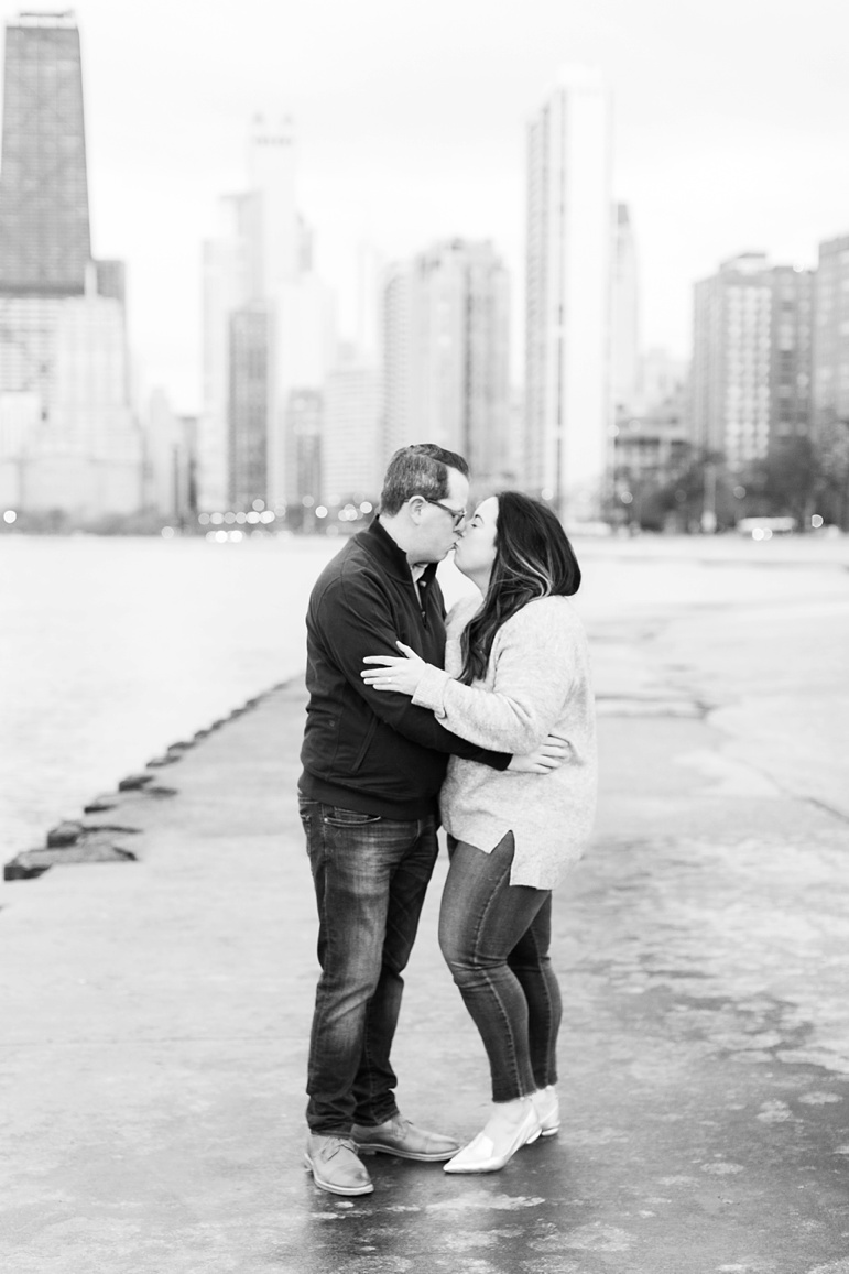 Chicago Wedding Photographer | North Ave Beach Engagement Photos