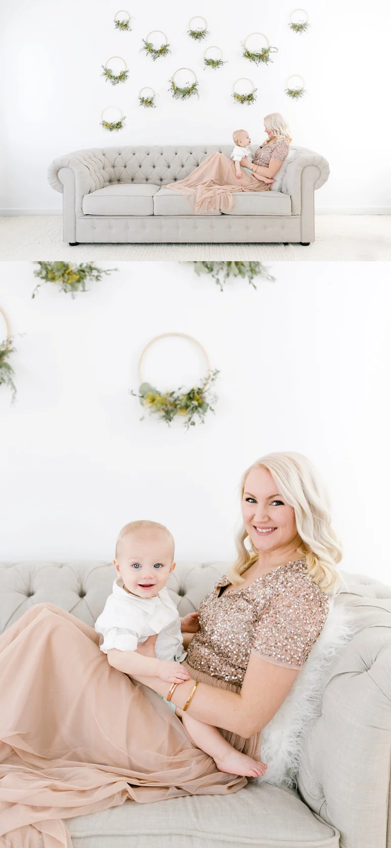 First Birthday Spring Studio Photos Green Bay WI