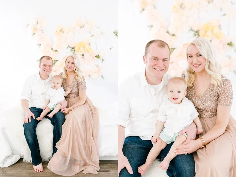 First Birthday Spring Studio Photos Green Bay WI