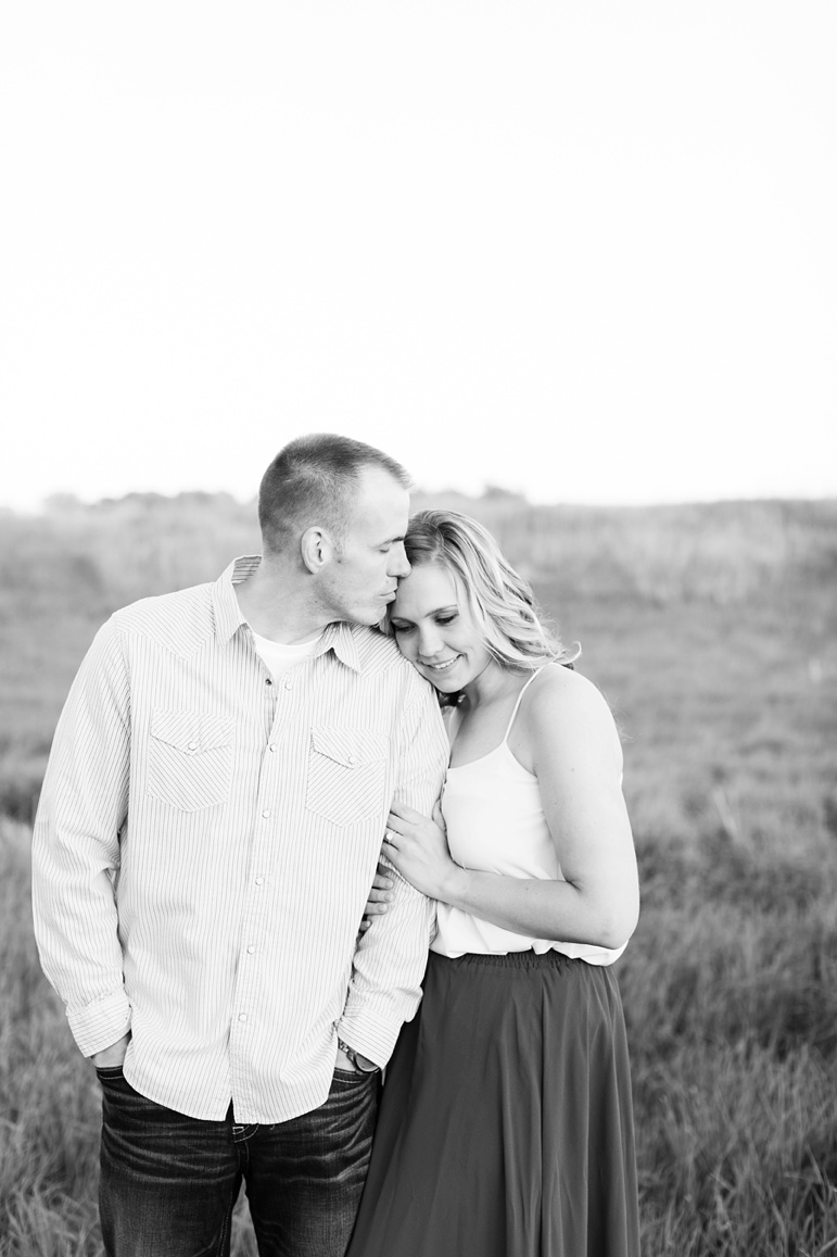 Manitowoc Wisconsin Sunset Engagement Photos