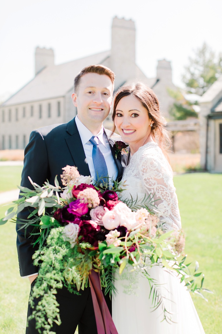 Sheboygan WI Wedding at Whistling Straits Golf Course