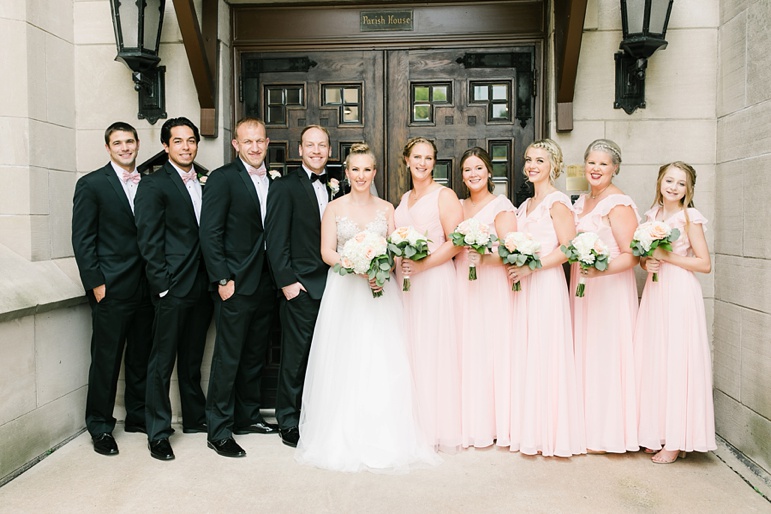 Eau Claire WI Wedding Photographers | The Lismore Hotel &amp; Christ Church Cathedral