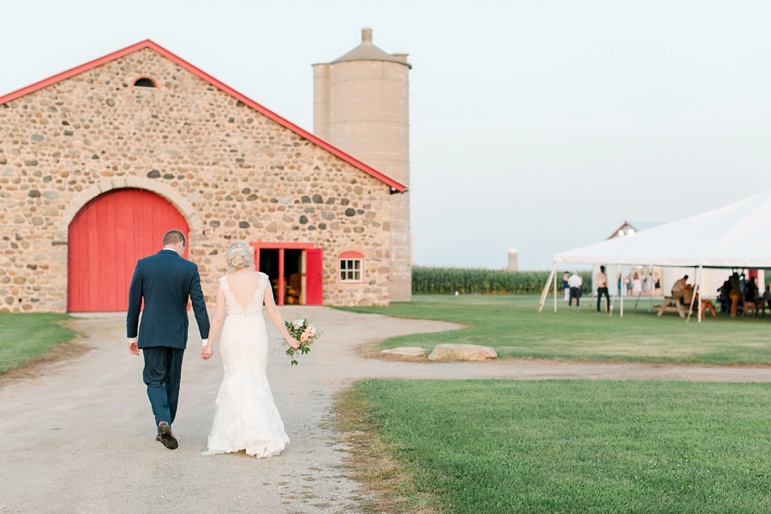 Town of Chase Stone Barn Green Bay WI Wedding