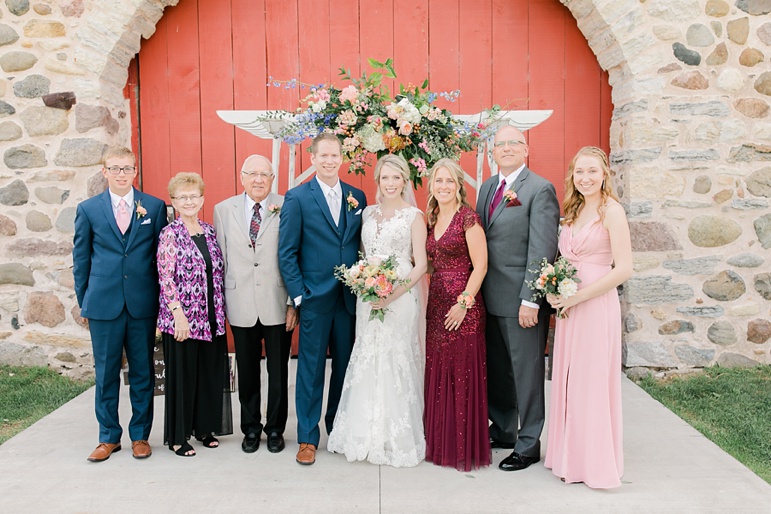 Town of Chase Stone Barn Green Bay WI Wedding