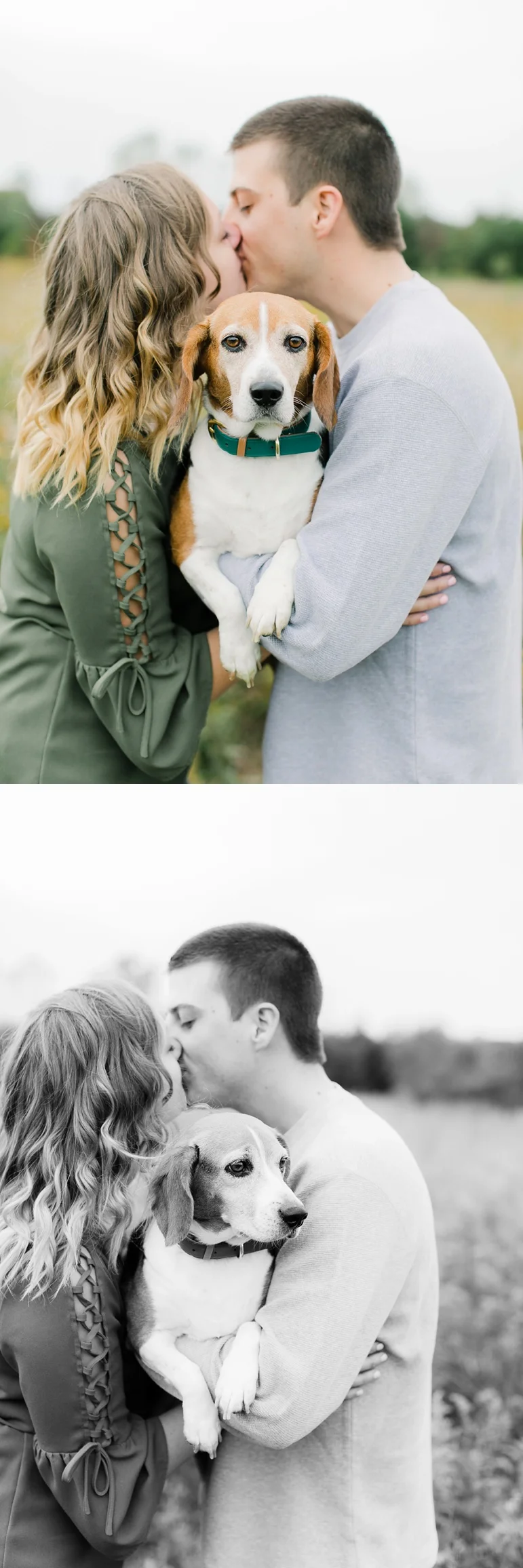 Green Bay Wisconsin Fall Engagement Photos