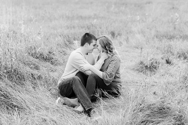 Green Bay Wisconsin Fall Engagement Photos