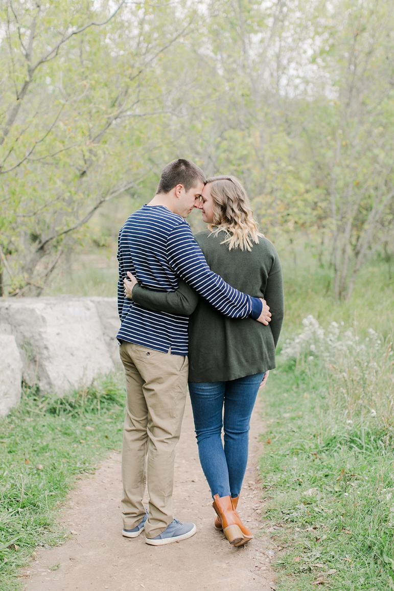 Green Bay Wisconsin Fall Engagement Photos