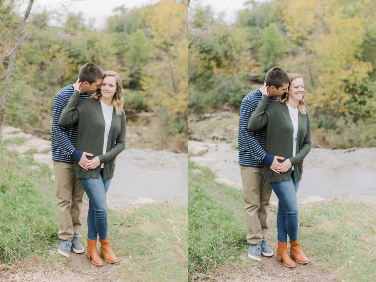 Green Bay Wisconsin Fall Engagement Photos