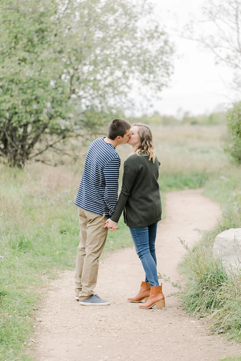 Green Bay Wisconsin Fall Engagement Photos