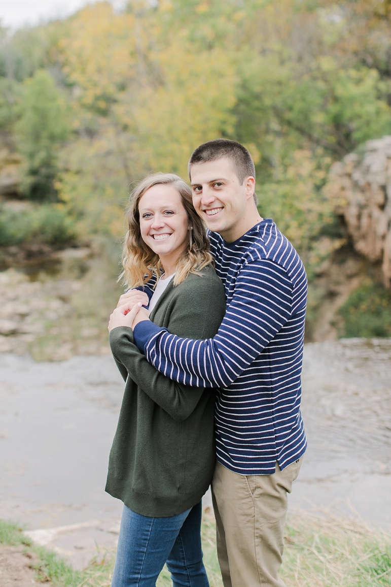 Green Bay Wisconsin Fall Engagement Photos