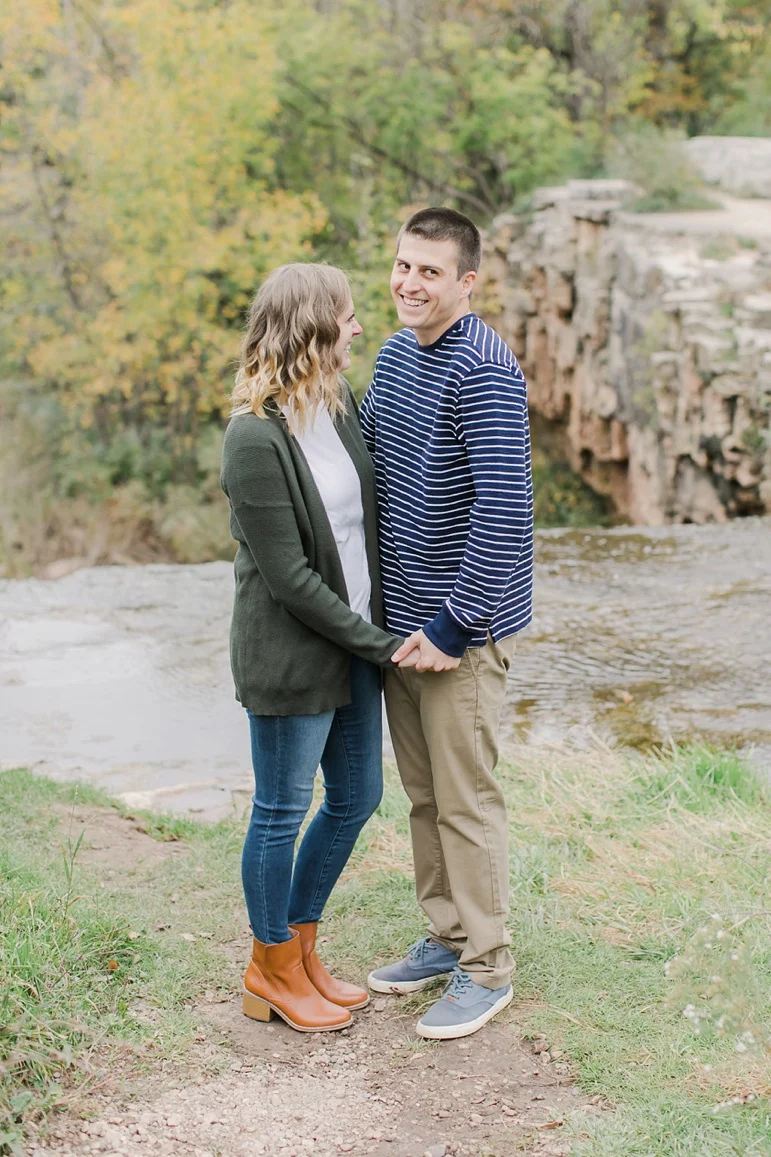 Green Bay Wisconsin Fall Engagement Photos