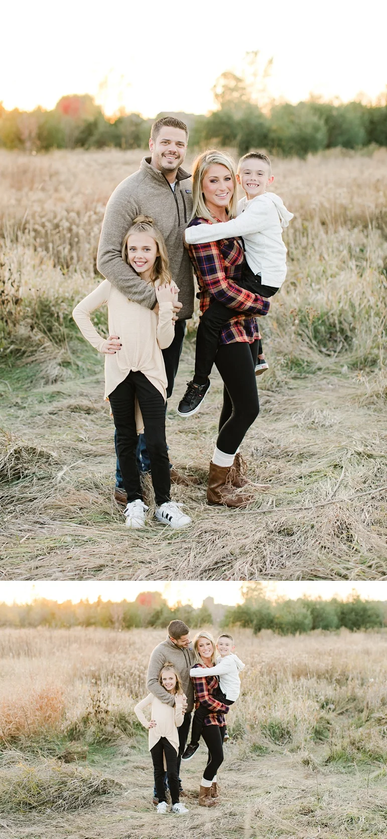 Green Bay WI Fall Family Photos