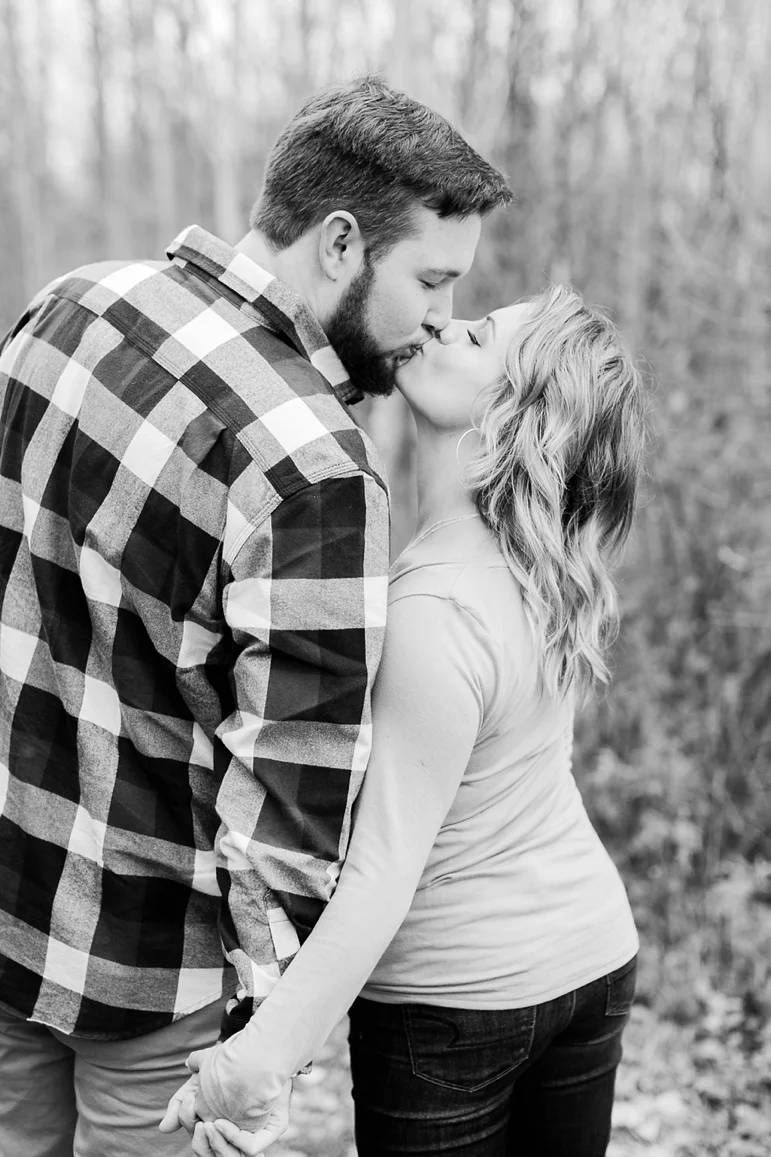 Fall Engagement Photos Milwaukee
