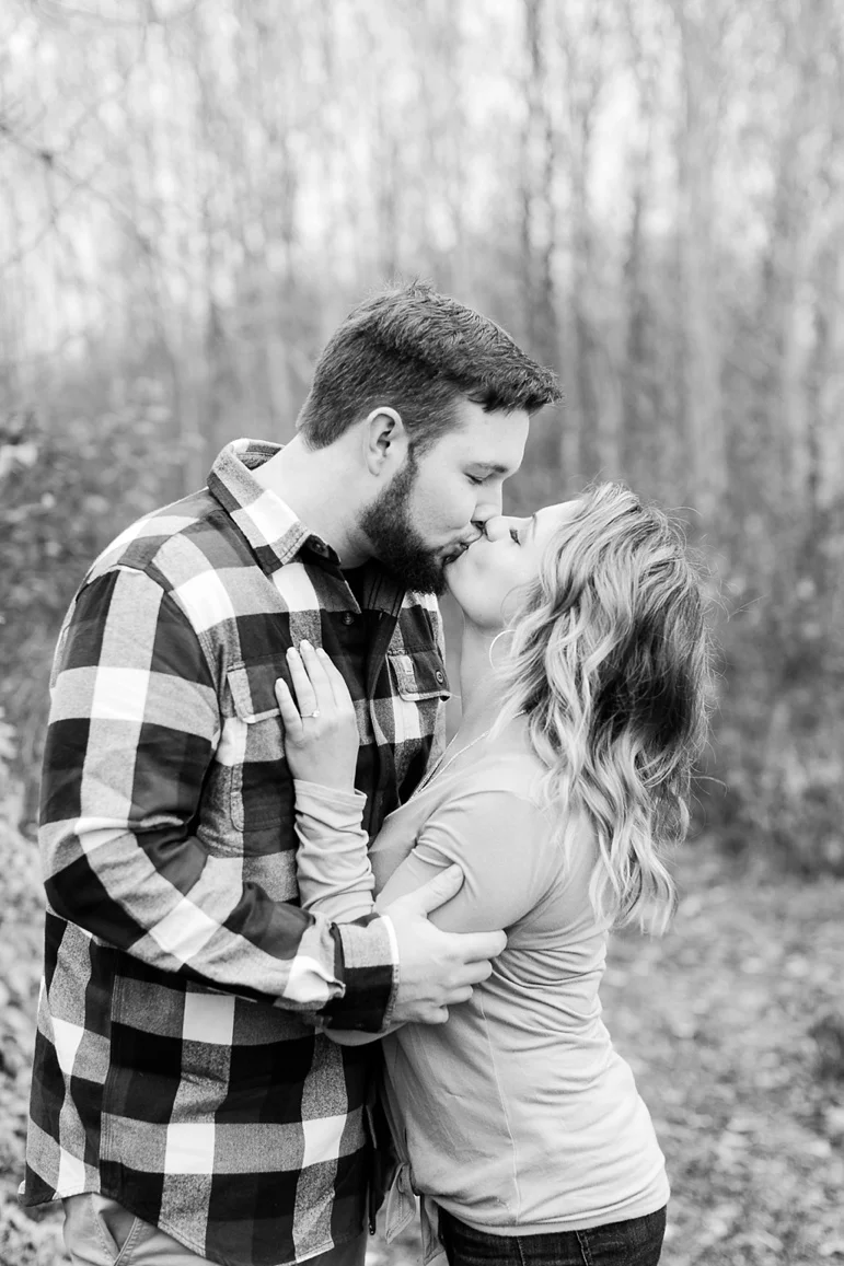 Fall Engagement Photos Milwaukee