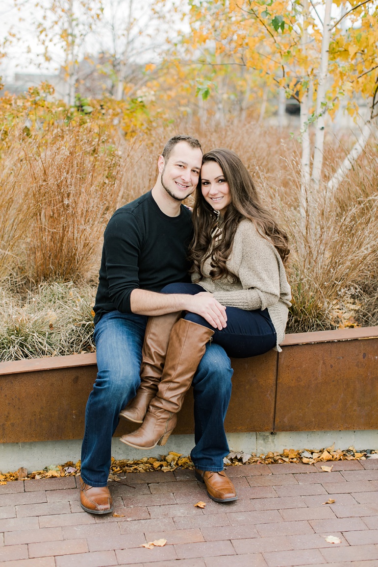 Memorial Union Terrace Engagement Photos