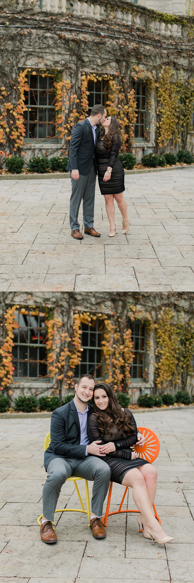 Memorial Union Terrace Engagement Photos