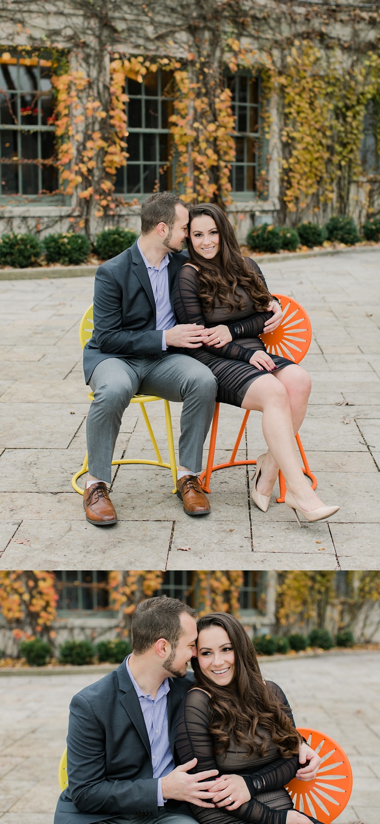 Memorial Union Terrace Engagement Photos