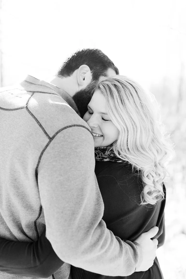 Milwaukee Winter Engagement Session Lions Den Gorge