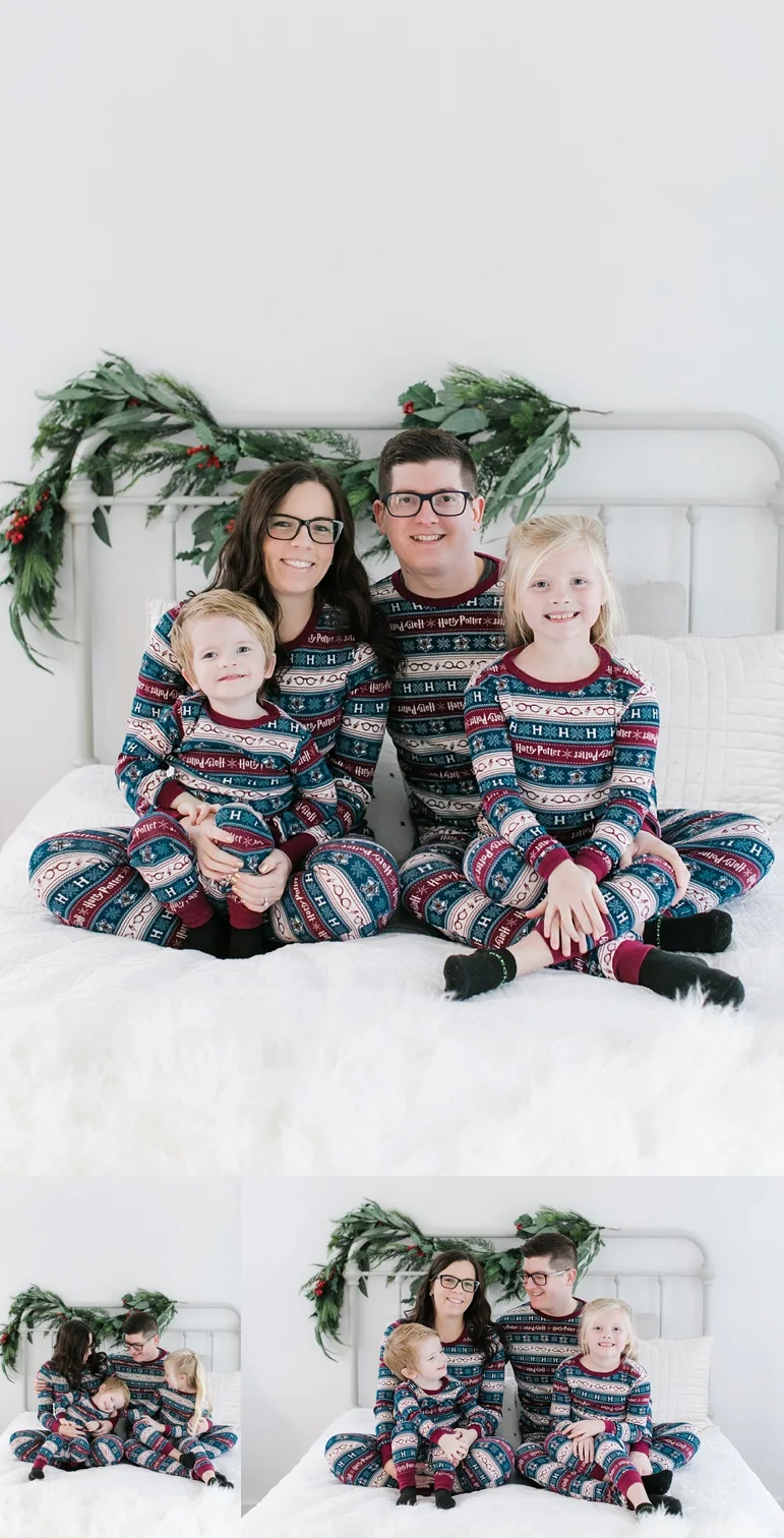 Green Bay Family Pajama Photos