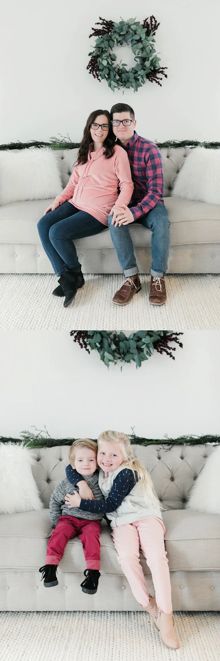 Green Bay Family Pajama Photos