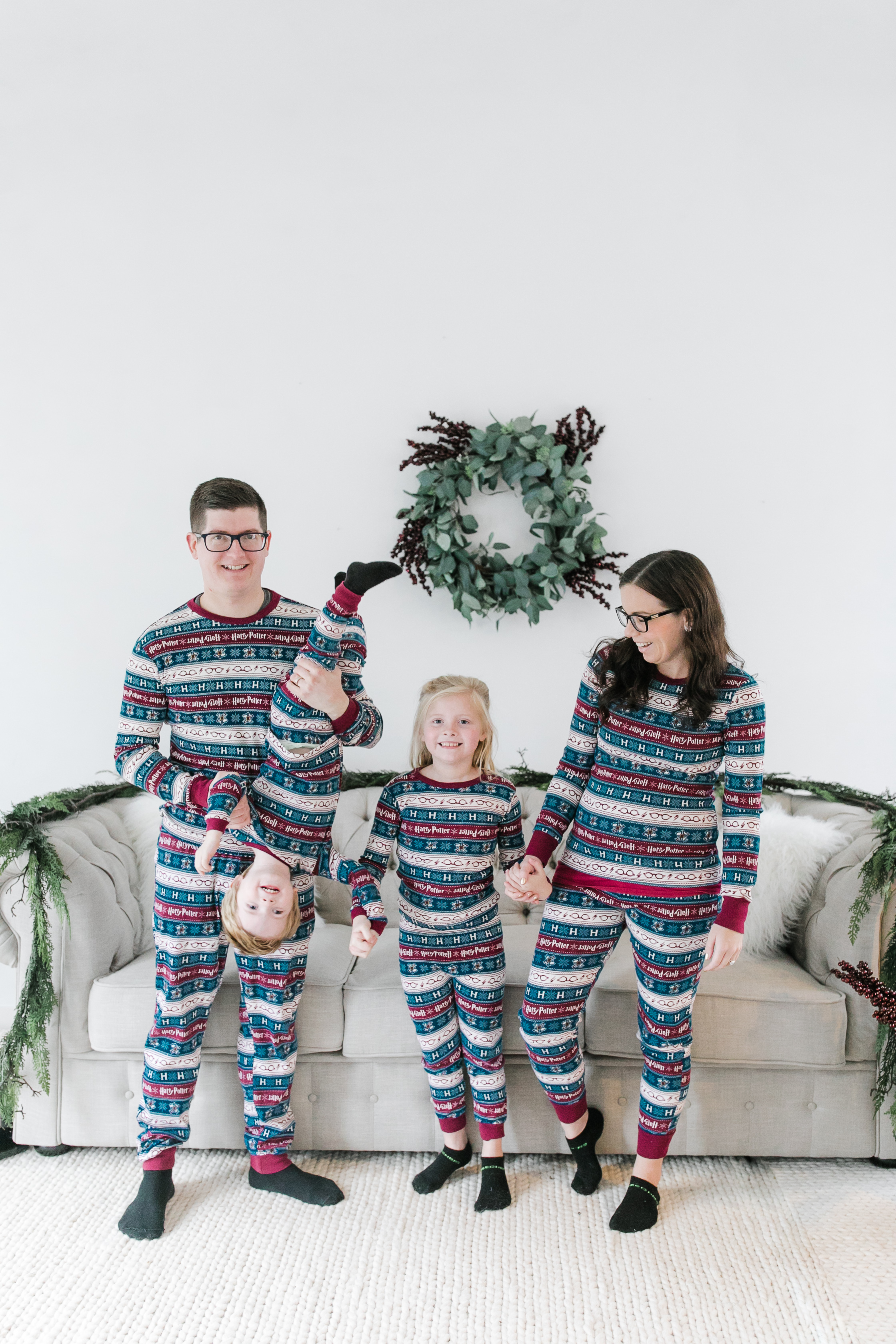 Green Bay Family Pajama Photos
