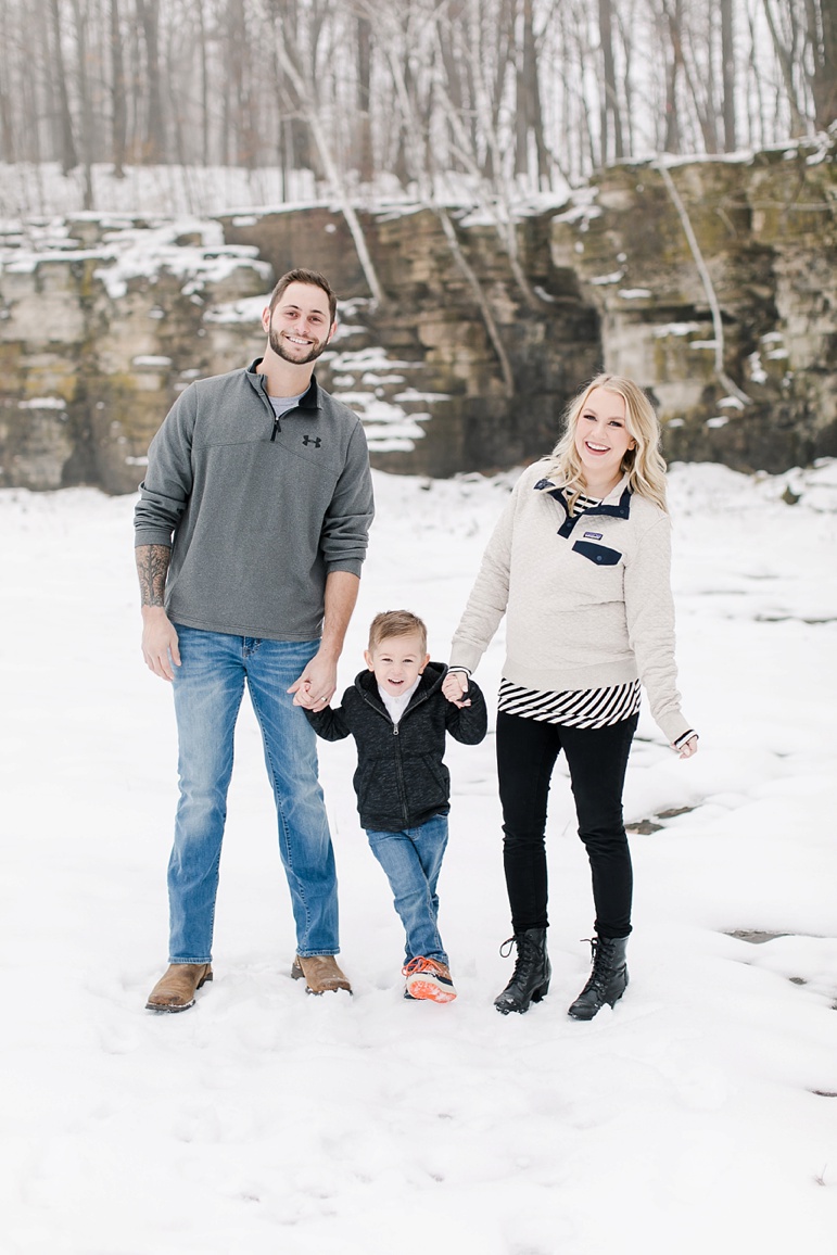 Appleton Family Photos at High Cliff State Park 