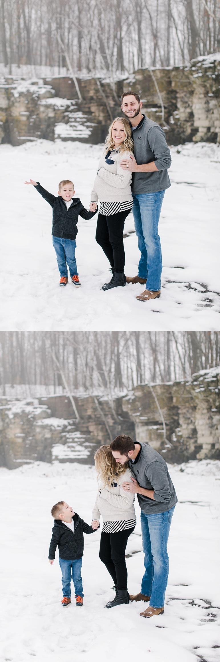 Appleton Family Photos at High Cliff State Park 