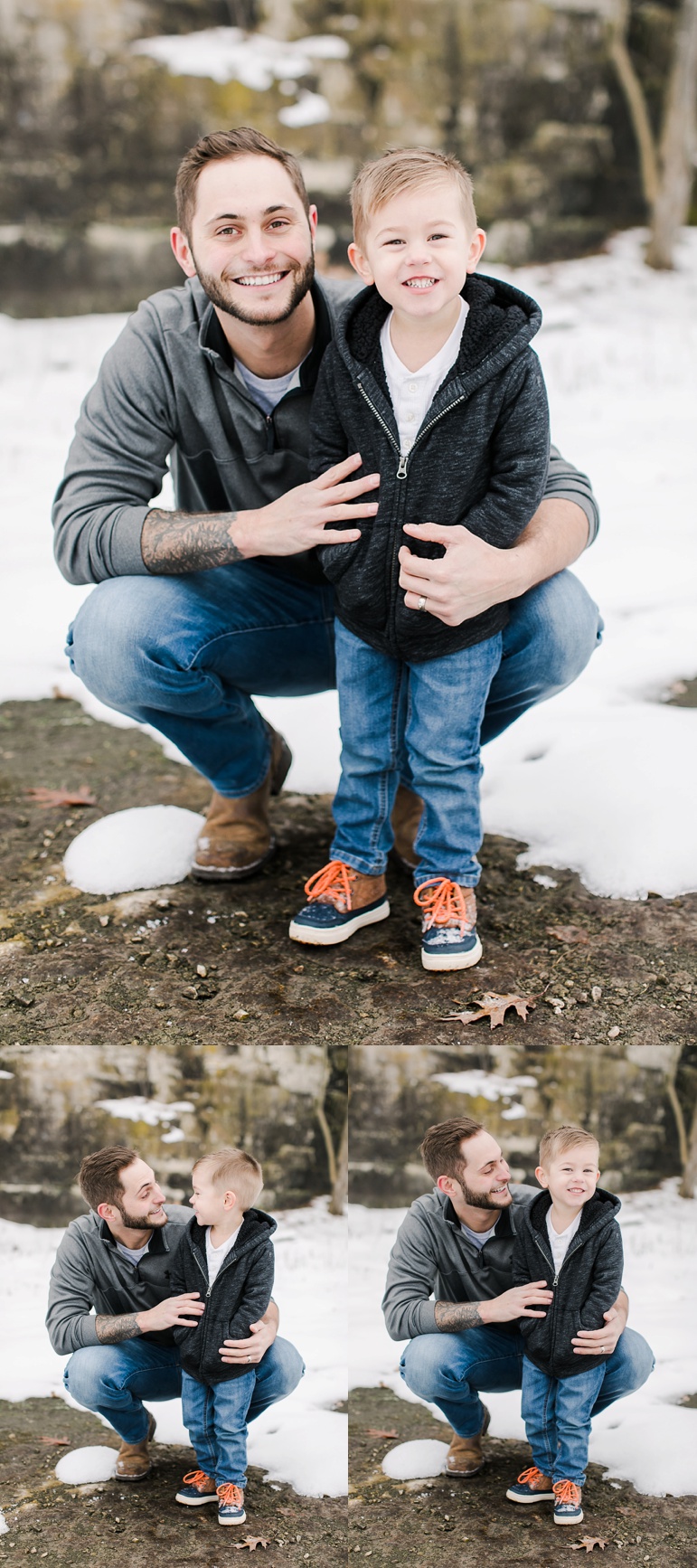 Appleton Family Photos at High Cliff State Park 