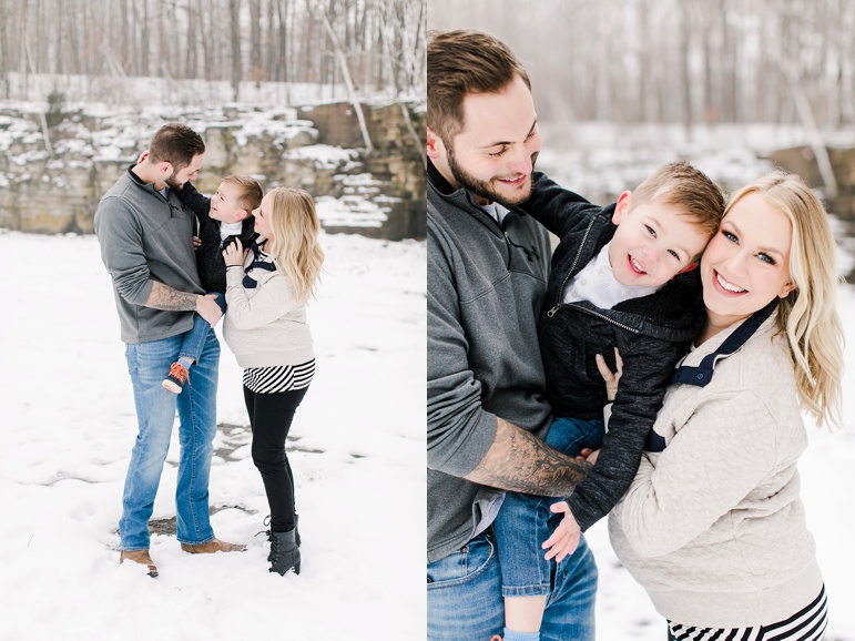 Appleton Family Photos at High Cliff State Park 