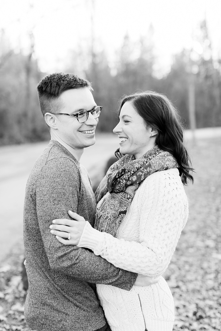 Cedarburg Covered Bridge Engagement Photos