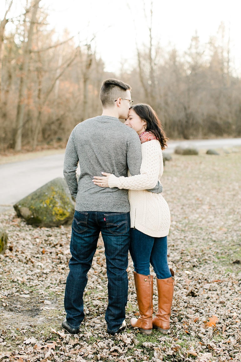 Cedarburg Covered Bridge Engagement Photos