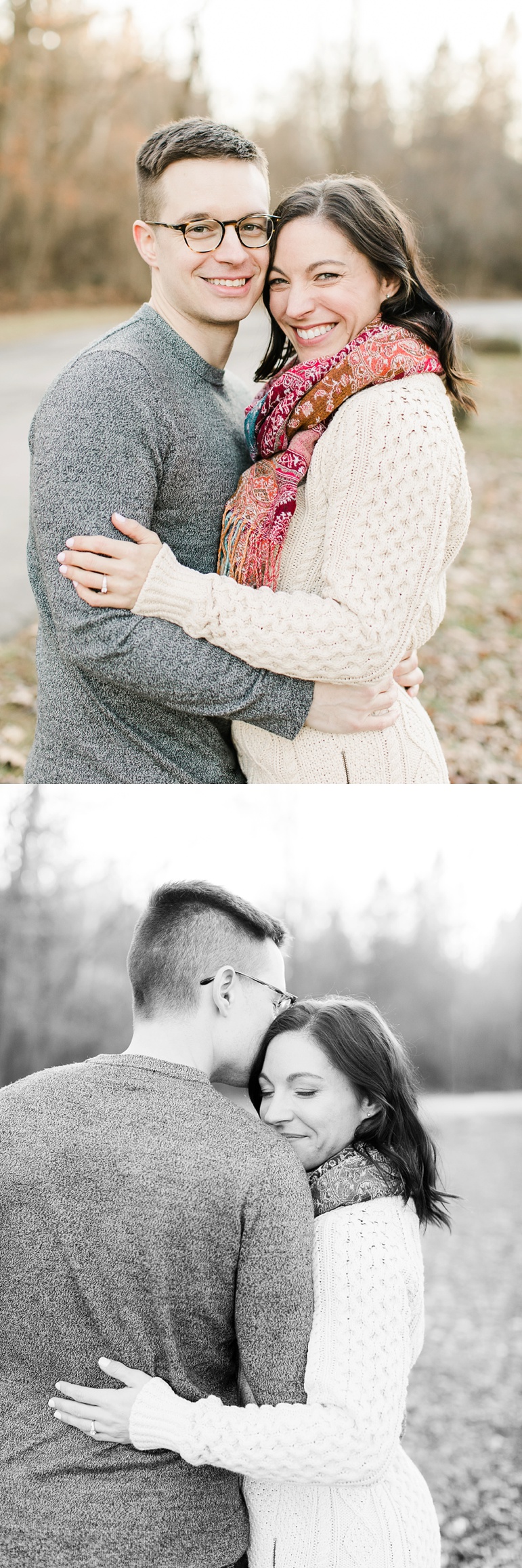 Cedarburg Covered Bridge Engagement Photos