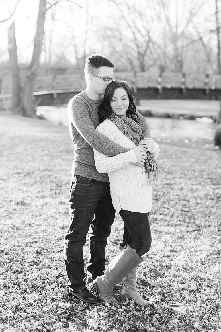 Cedarburg Covered Bridge Engagement Photos