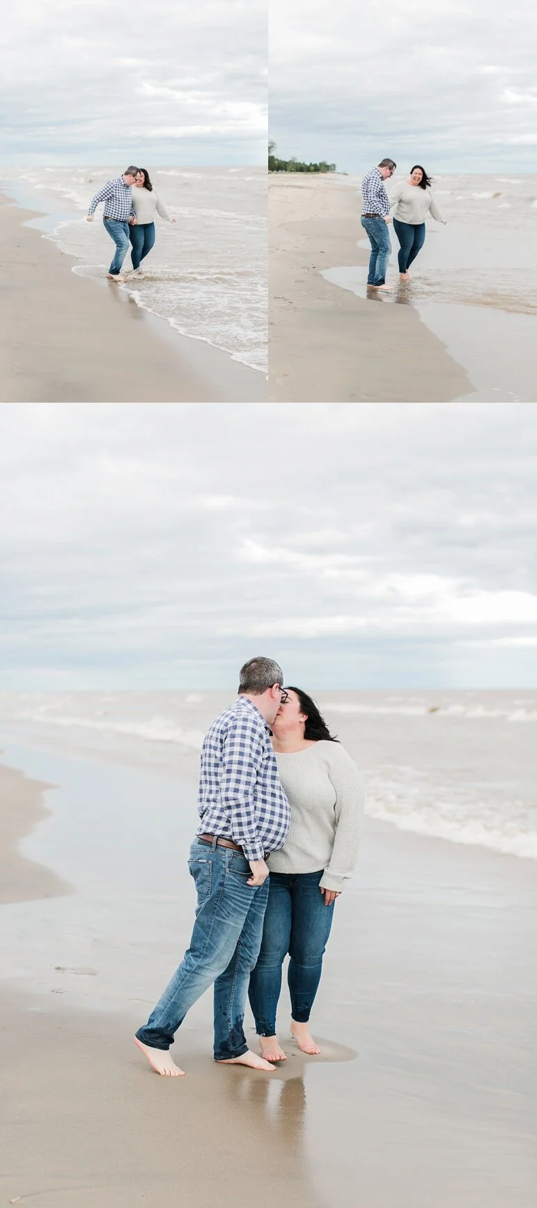 Wisconsin Beach Anniversary Session