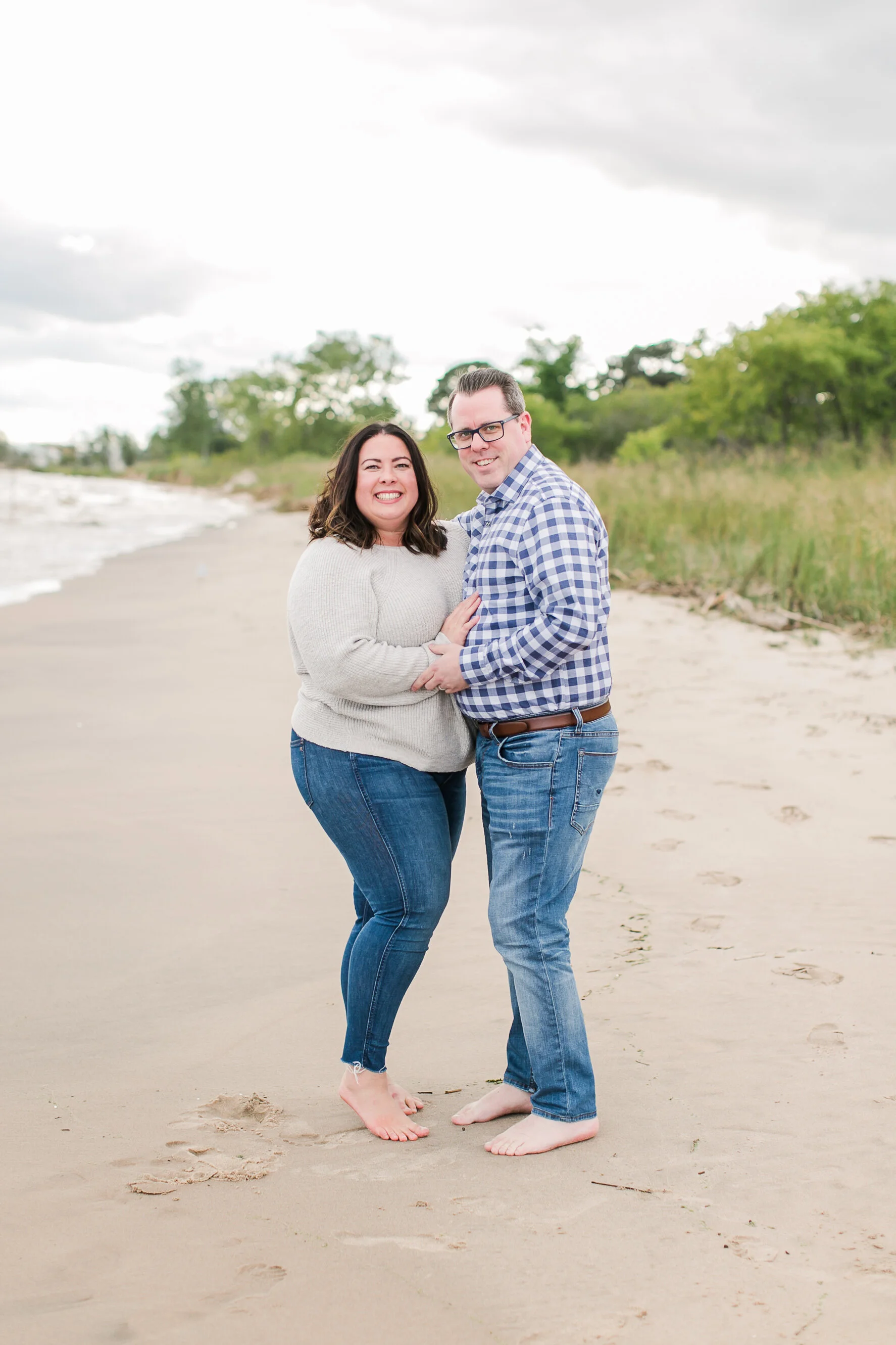 Wisconsin Beach Anniversary Session