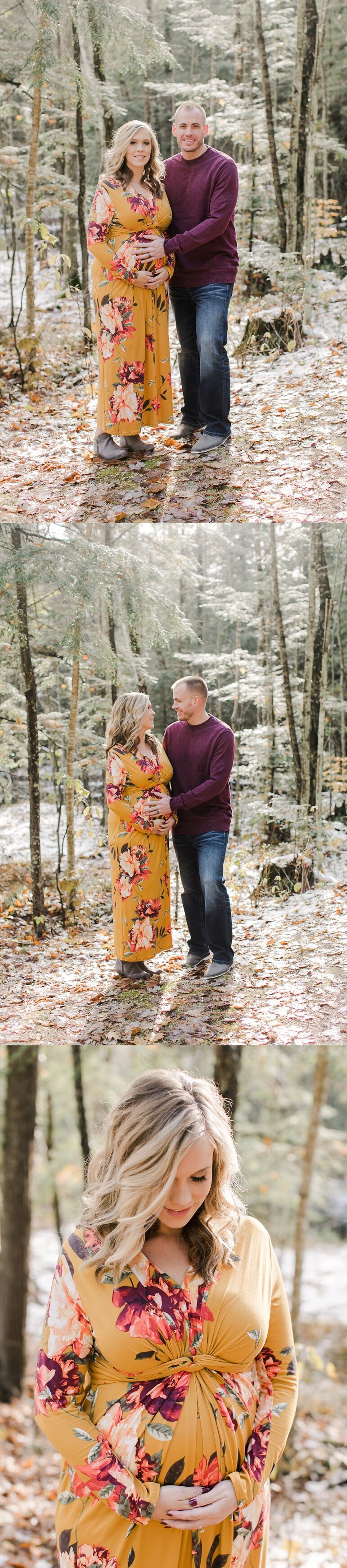 Wisconsin Fall Maternity Photos