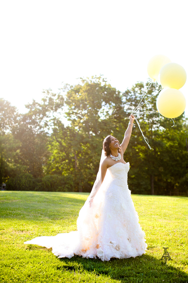floral wedding dress