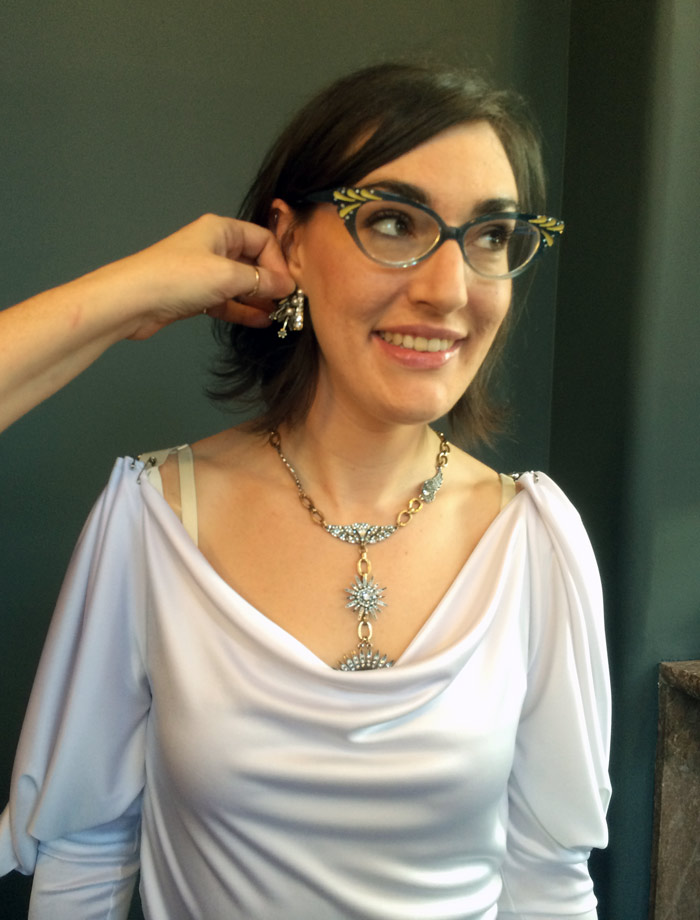 Playing with jewelry options - this one's a winner!