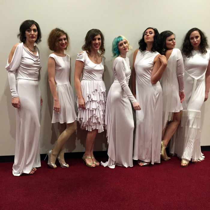 As you can see, we had lots of fun even before hitting the stage!