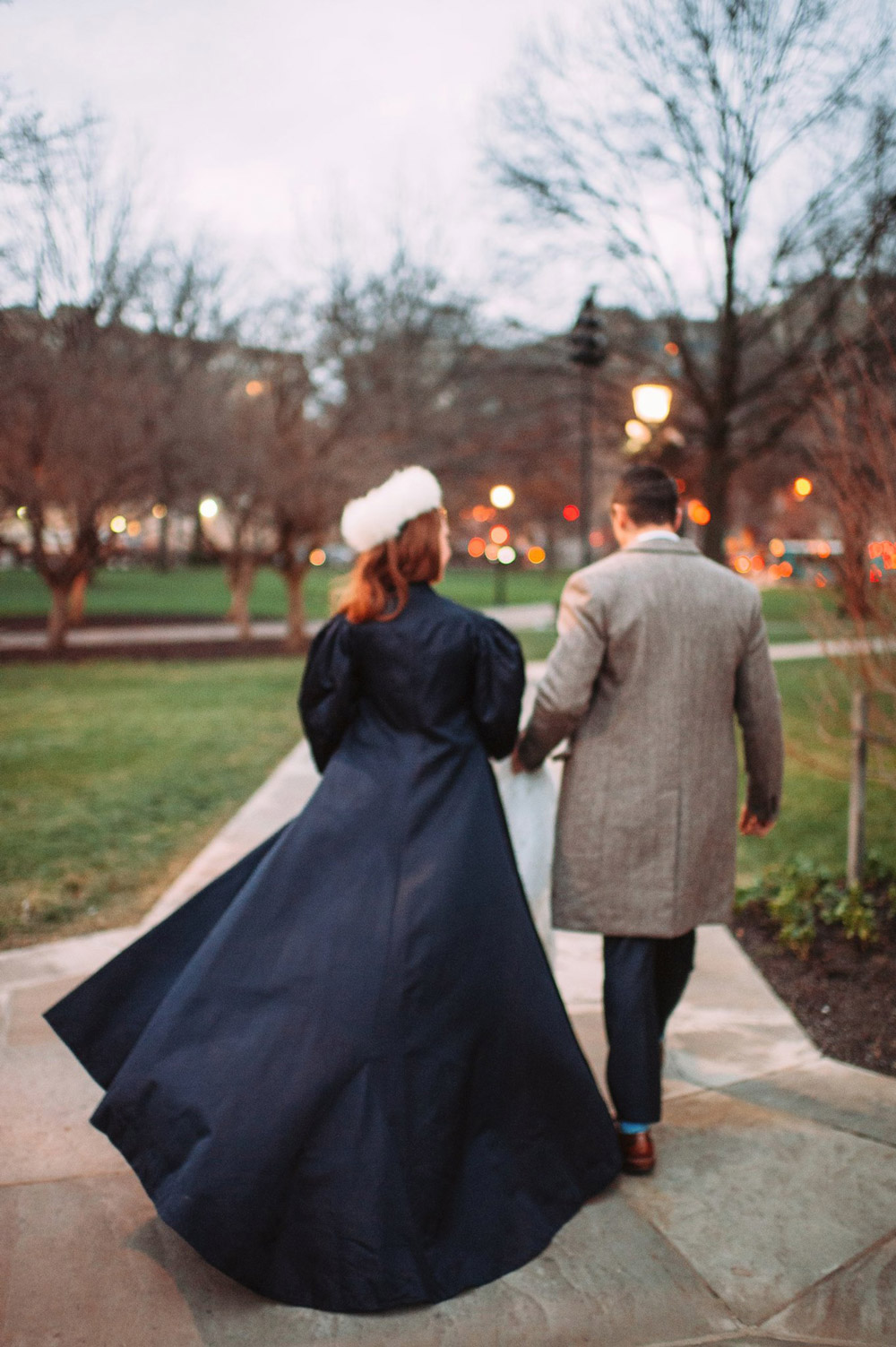 Custom Satin Bridal Overcoat – Ciara